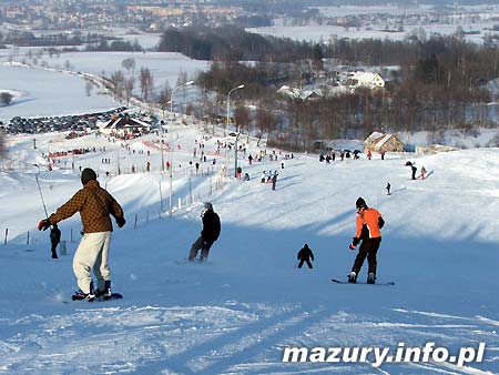 Piękna Góra, Gołdap - stok narciarski