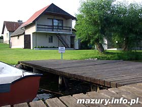 Domek w jeziorze