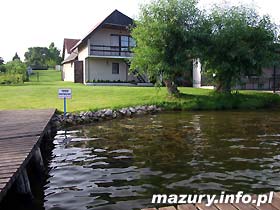 Domek w jeziorze